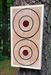 KNIFE THROWING TARGET, Double Sided - 21 1/2 x 11 1/2 x 3 Only $84.99 #353